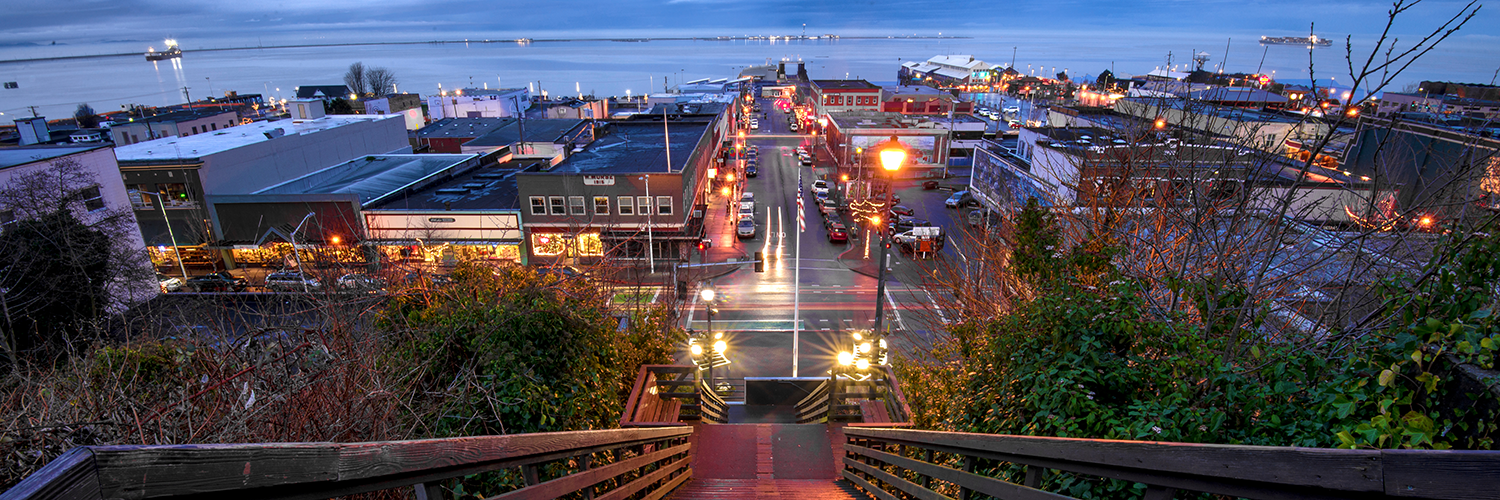 Winter in Port Angeles, WA