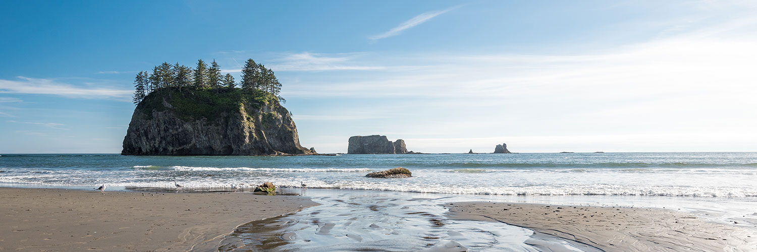 Second Beach in Olympic National Park
