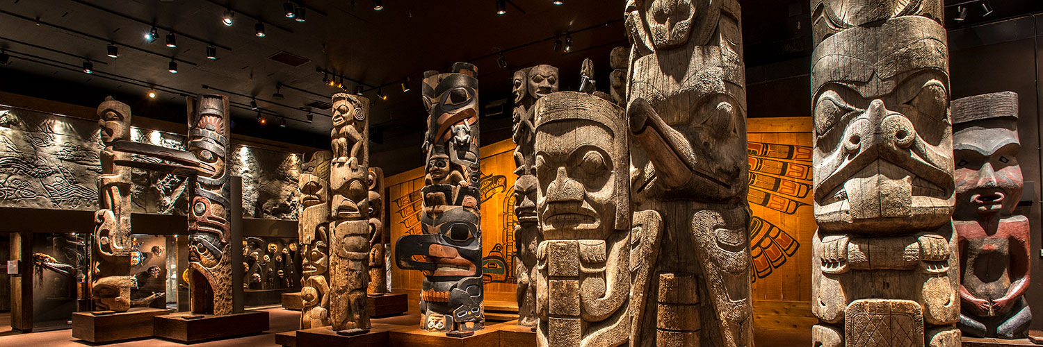 First Peoples Gallery at the Royal BC Museum in Victoria, BC