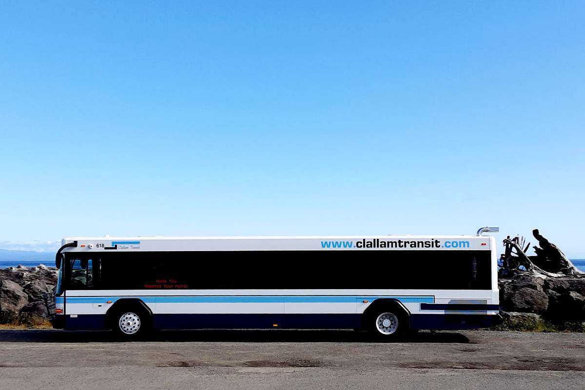 Clallam County Transit Strait Shot bus