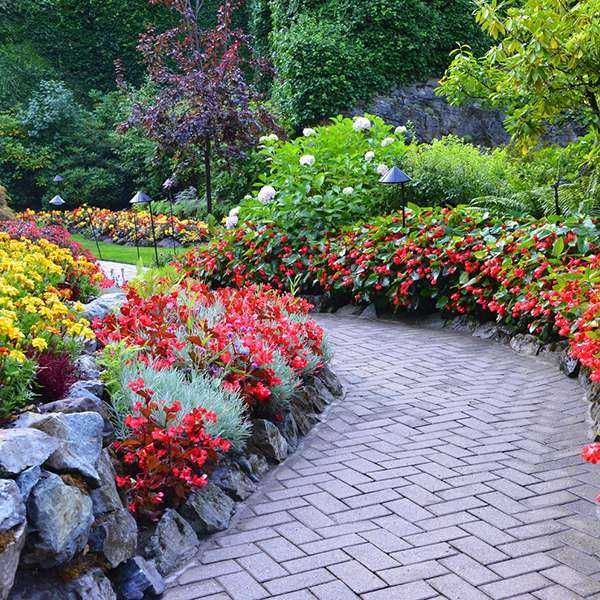 The Butchart Gardens with Round-trip Shuttle from Downtown Victoria and Ferry | Black Ball Ferry